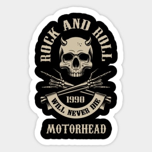 Never Die Motorhead Sticker